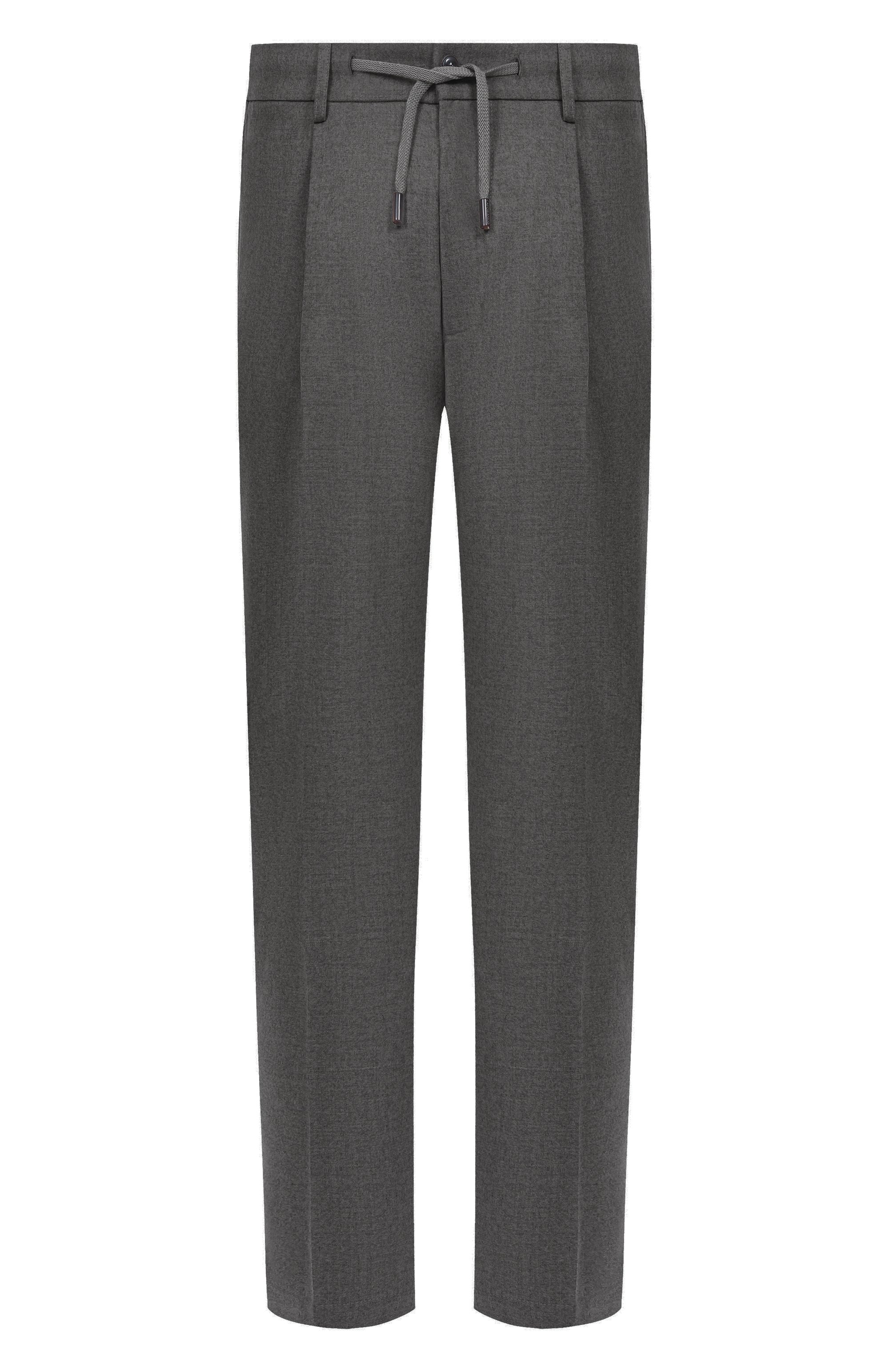 Брюки из шерсти и кашемира CAPOBIANCO, арт. 19M808.FA00., фото 1