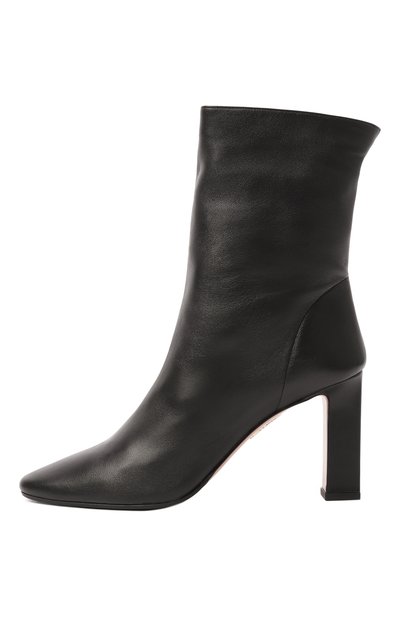 Кожаные ботильоны manzoni 85 AQUAZZURA, арт. MNZMIDB0/NAP, фото 4