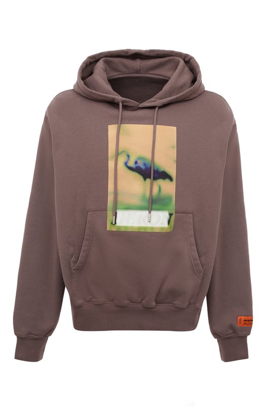 

Хлопковое худи Heron Preston, Розовый