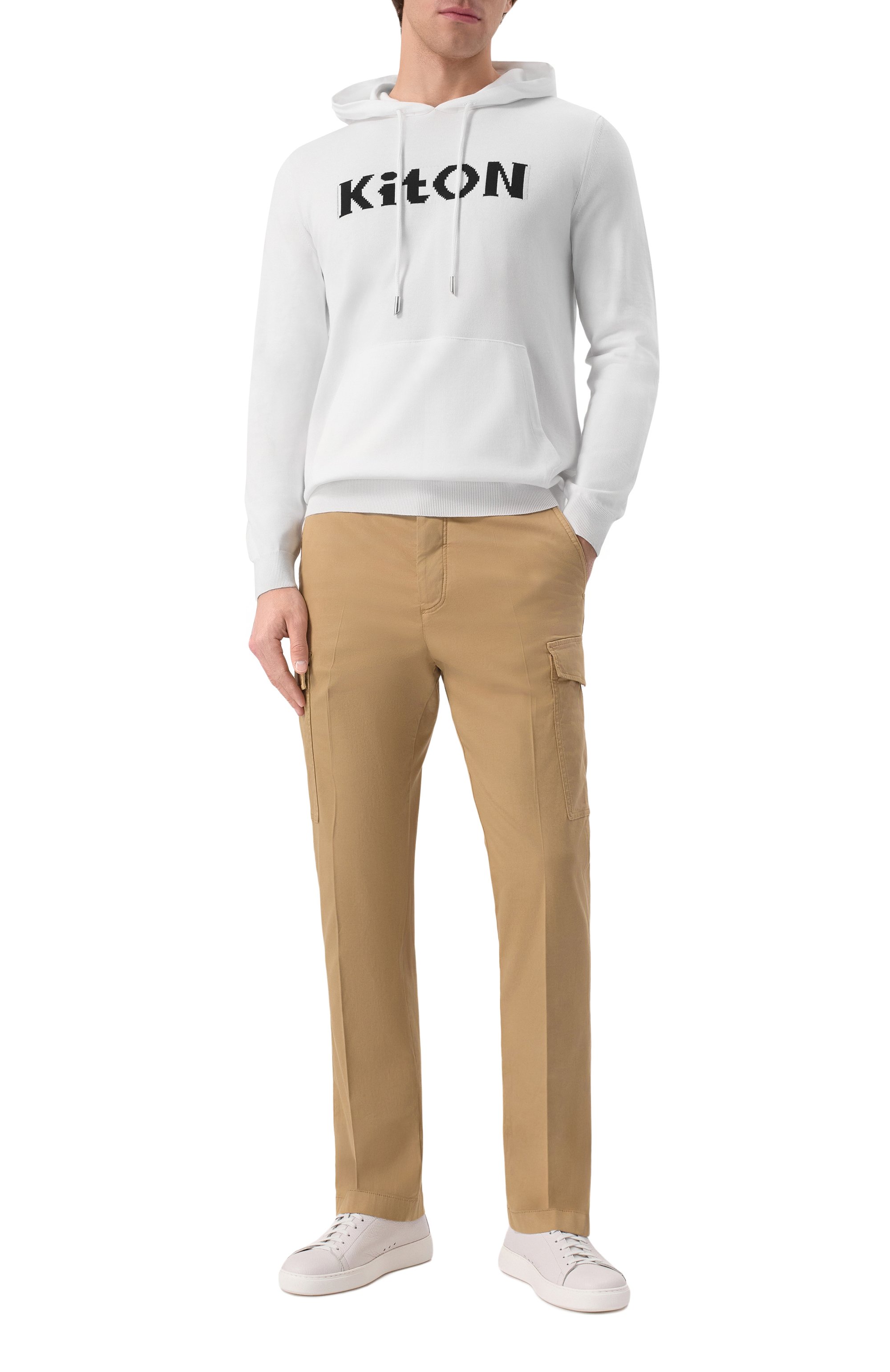 Хлопковое худи KITON, арт. UMK0465V107A, фото 2