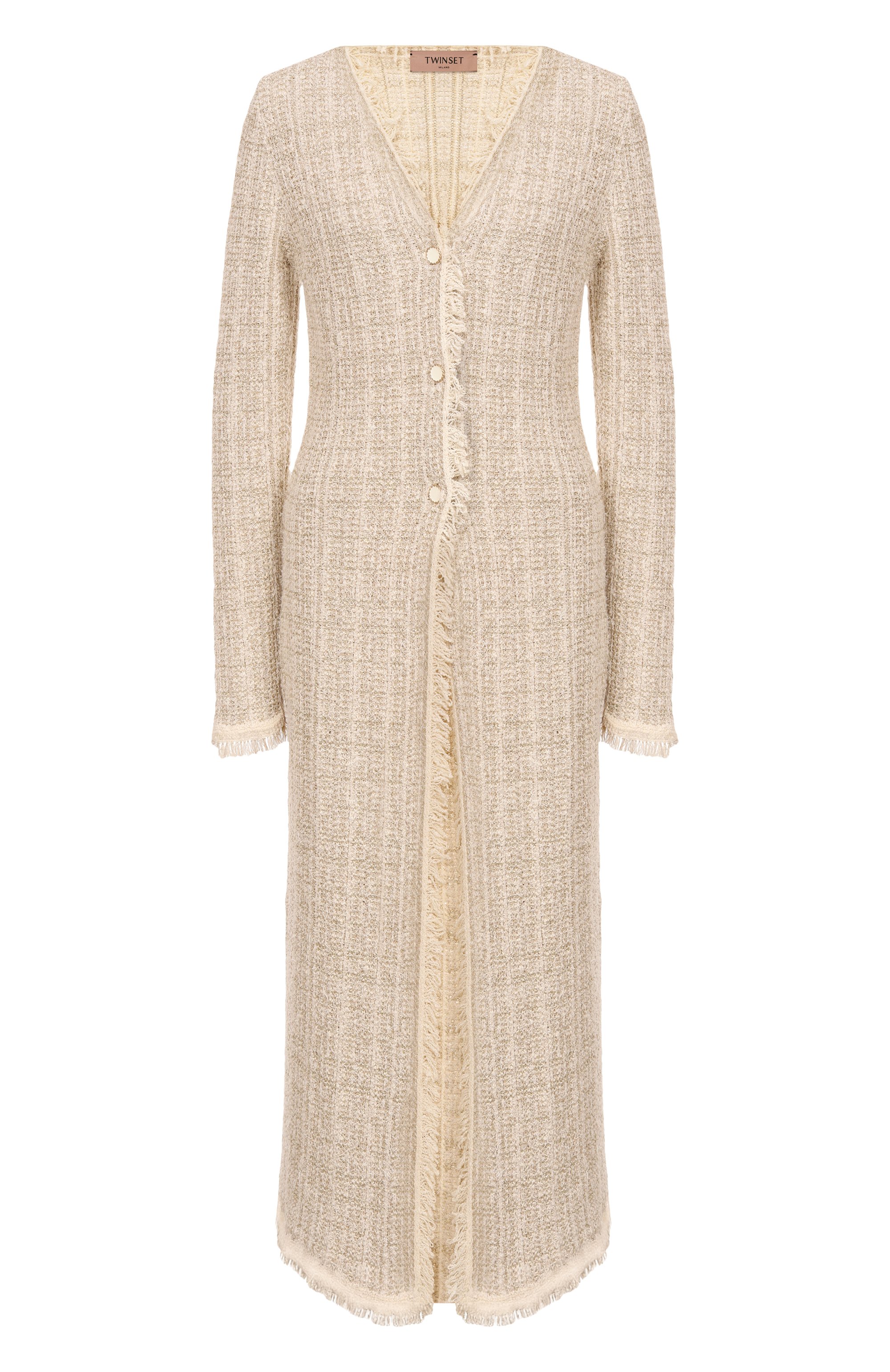 Кардиган из хлопка и вискозы TWINSET, арт. 251TP3560, фото 1