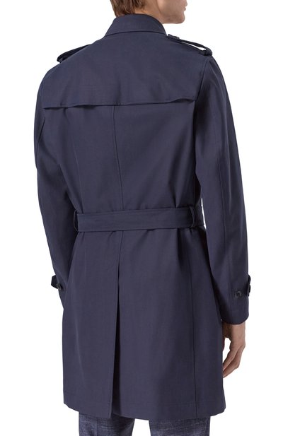 Тренч из лиоцелла и хлопка BOSS, арт. 50534911, фото 4