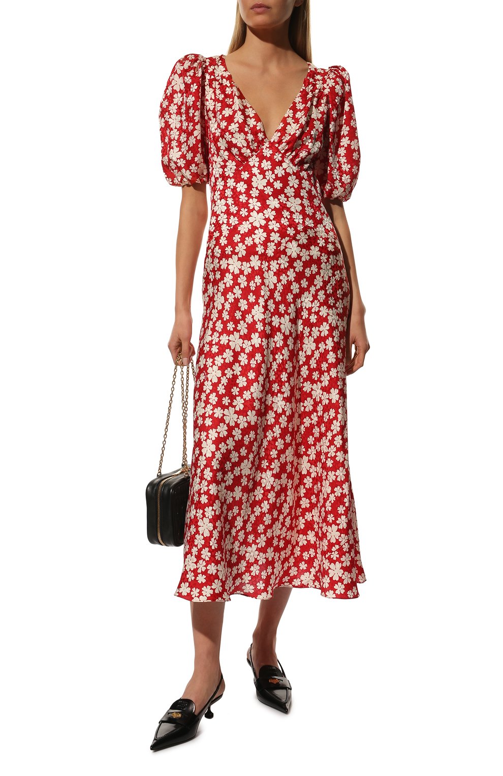 Шелковое платье MIU MIU, арт. MF4530-10LD-F057S, фото 2