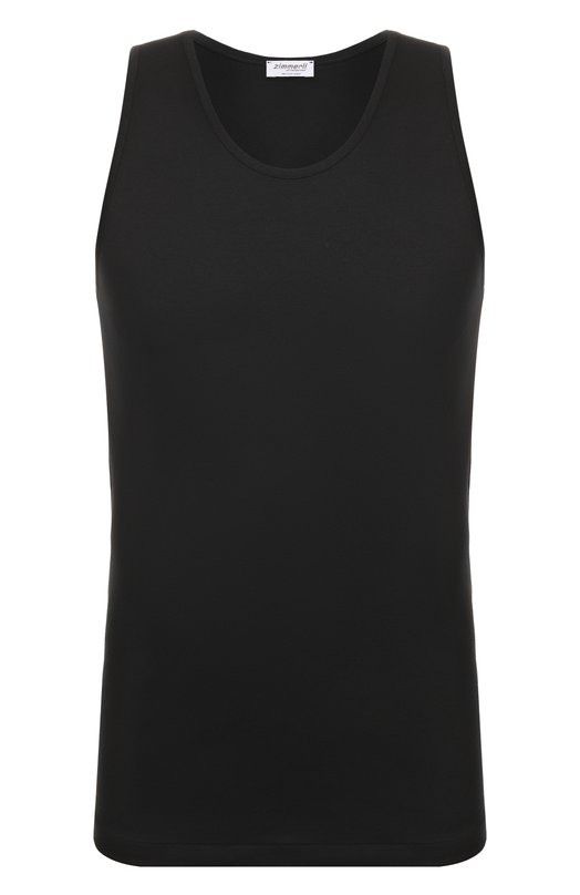 Хлопковая майка Zimmerli 286-1440 Чёрный 286-1440