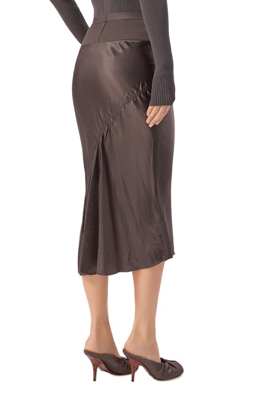 Юбка Rick Owens RP01F6332/N Коричневый  RP01F6332/N Фото 4