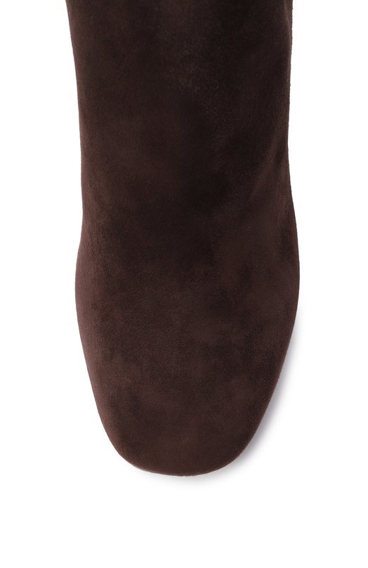 Замшевые ботильоны Marene 120 Jimmy Choo MARENEAB120SUE Коричневый  MARENEAB120SUE Фото 6