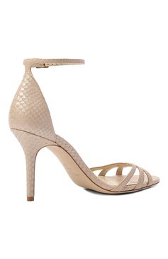 Кожаные босоножки dinda 85 JIMMY CHOO, арт. DINDA 85/0PPQ, фото 3
