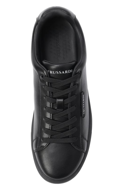 Кожаные кеды Trussardi 4