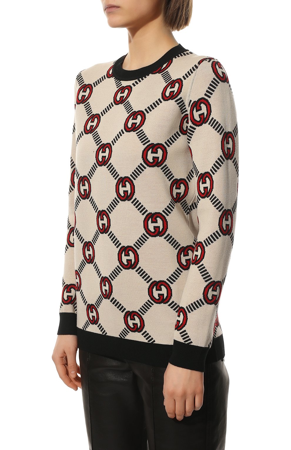 Шерстяной пуловер GUCCI, арт. 678307/XKB7T, фото 3