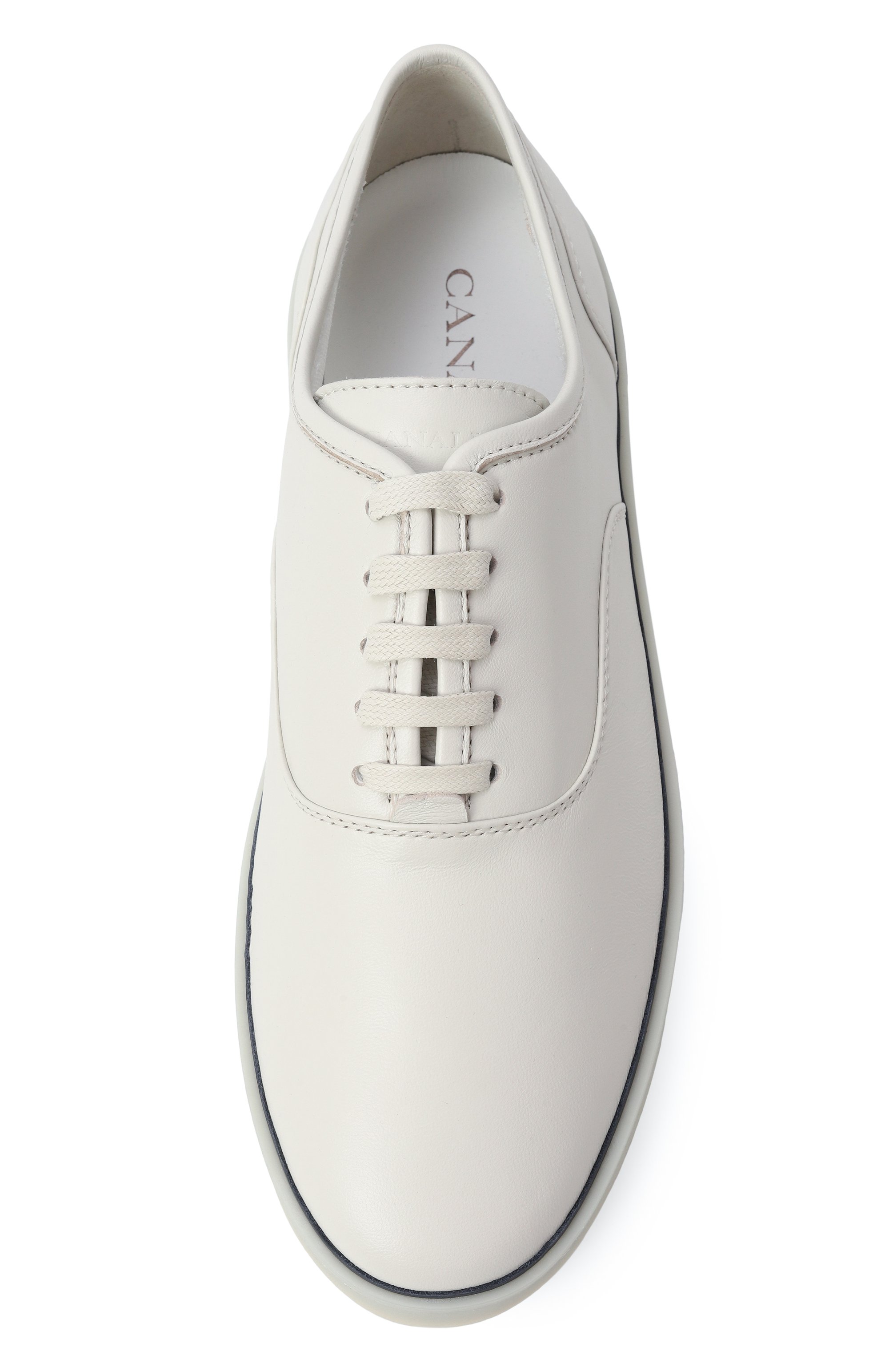 Кожаные кеды CANALI, арт. 491216/RA01019, фото 6