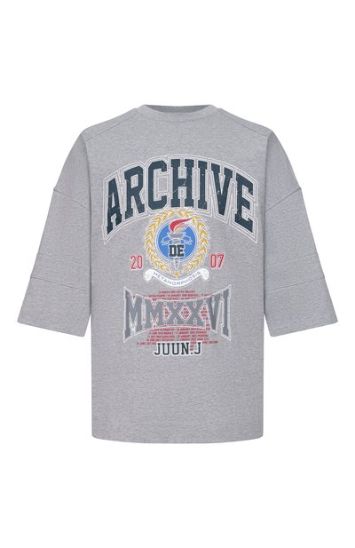 Мужская хлопковая футболка JUUN.J, арт. JC6342P00