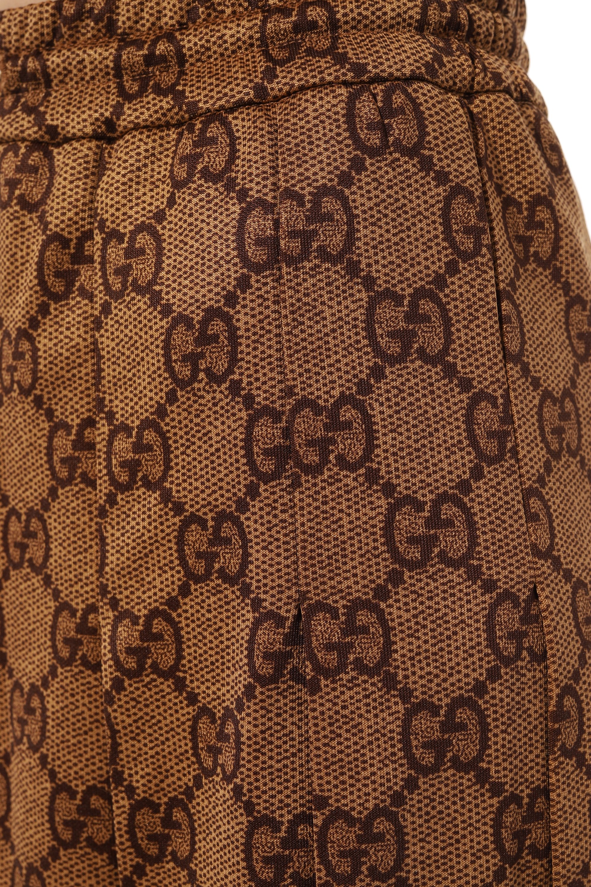 Юбка GUCCI коричневого цвета по цене 158400 руб., арт. 526514 X7C31, фото 5 Юбка GUCCI, арт. 526514 X7C31, фото 5