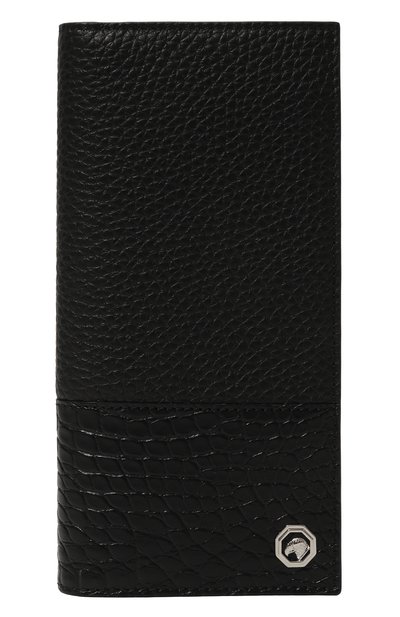 Мужской портмоне с отделкой из кожи аллигатора STEFANO RICCI, арт. PP306P/VDALG