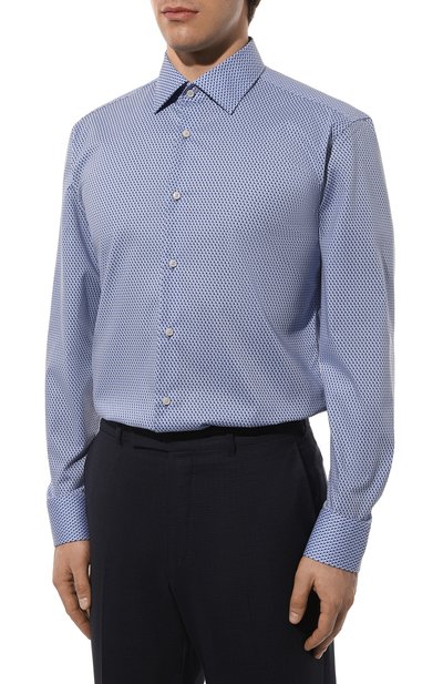 Хлопковая сорочка BOSS, арт. 50490008, фото 4