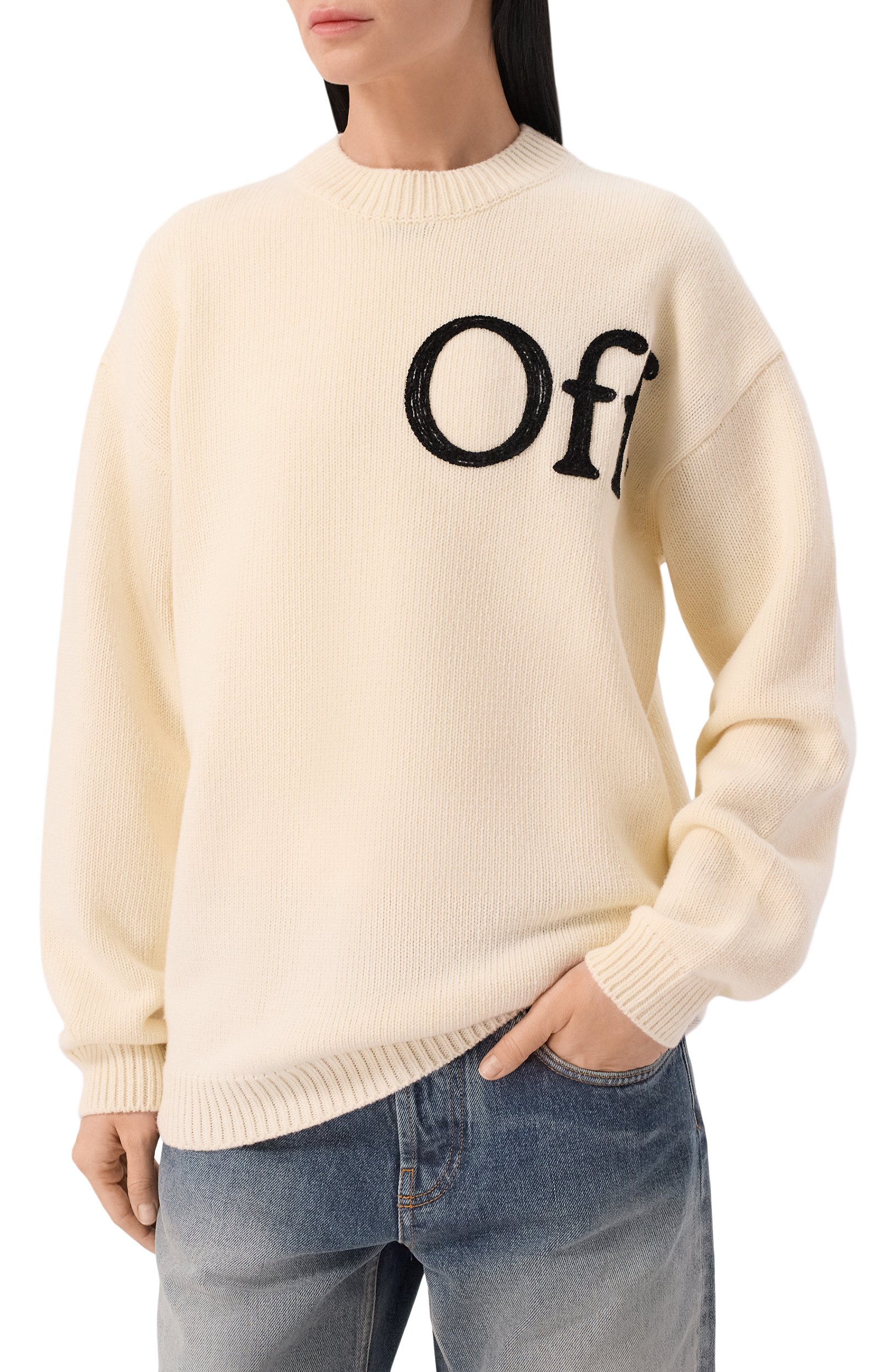 Шерстяной свитер OFF-WHITE, арт. 2FE00533T, фото 3