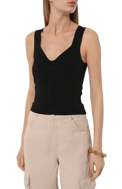 Топ из вискозы и хлопка NINA RICCI, арт. 24PMPU018, фото 3