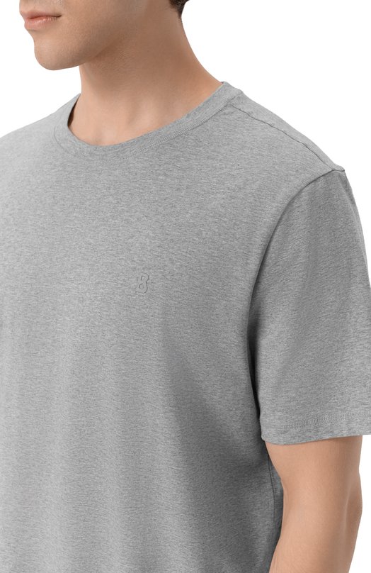 Хлопковая футболка Bogner 58446604_1 Серый  58446604_1 Фото 5