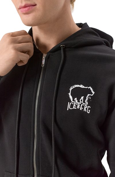 Хлопковая толстовка ICEBERG, арт. E023/6341, фото 5