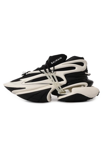 Комбинированные кроссовки unicorn BALMAIN, арт. AM1VJ309KN0C, фото 4
