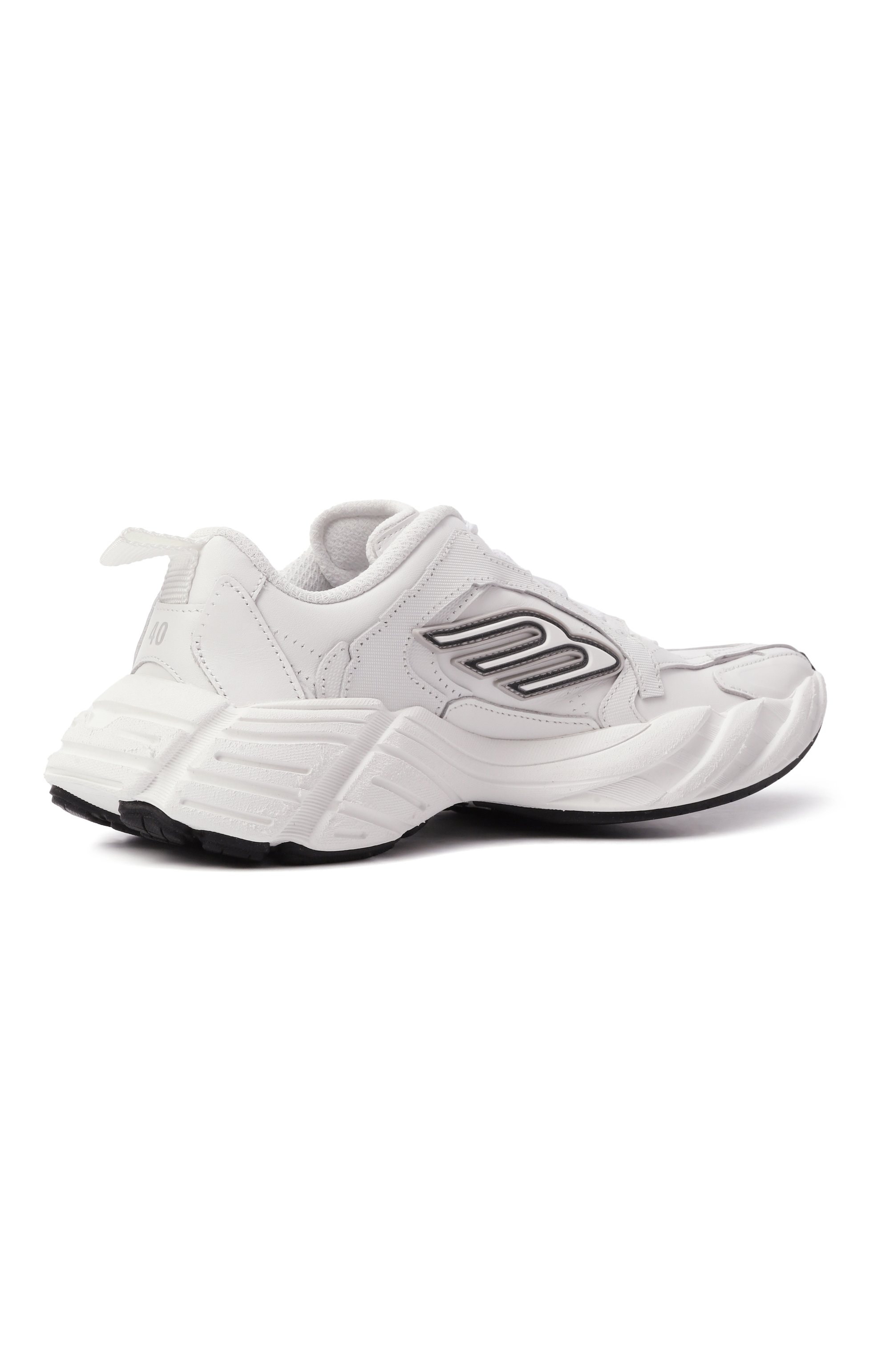 Кожаные кроссовки monday BALENCIAGA, арт. 825417/WDTSC, фото 5