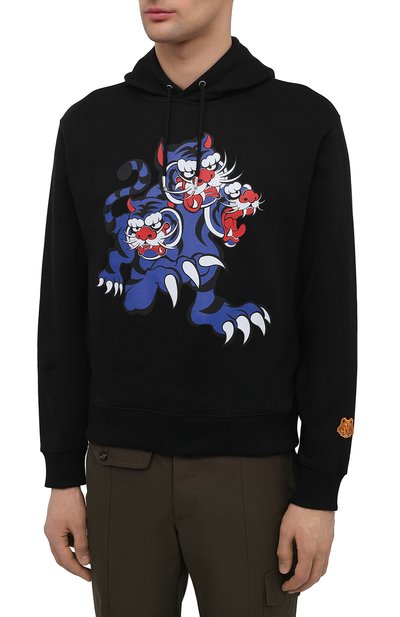 Хлопковое худи kenzo x kansai yamamoto KENZO, арт. FB55SW3234ML, фото 3