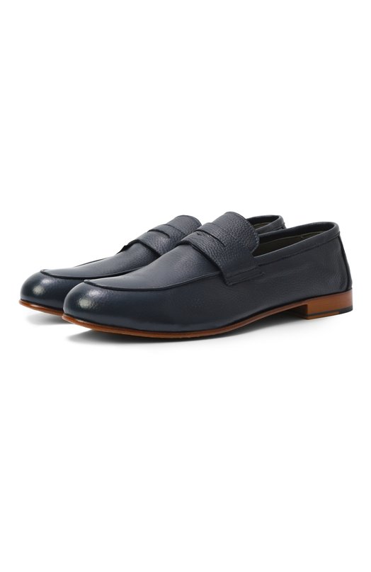 фото Кожаные пенни-лоферы corneliani