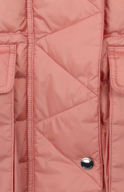 Пуховый жилет с капюшоном BURBERRY, арт. 8016652, фото 3