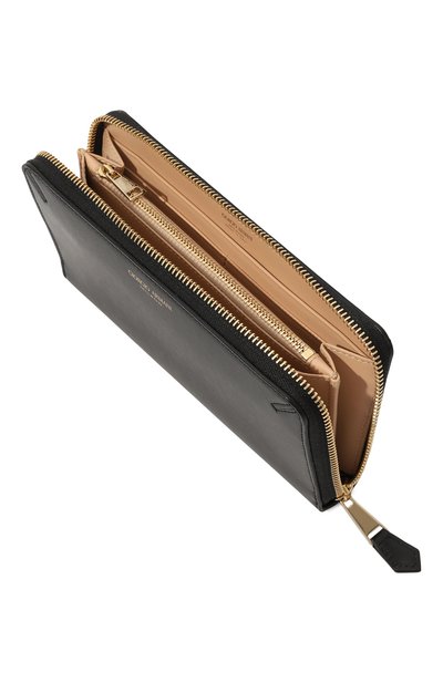 Кожаный кошелек GIORGIO ARMANI черного цвета по цене 83200 руб., арт. Y1H372/YWI9A, фото 3 Кожаный кошелек GIORGIO ARMANI, арт. Y1H372/YWI9A, фото 3
