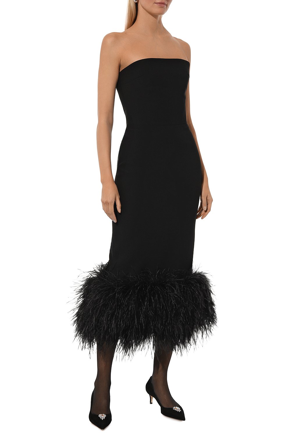 Платье RASARIO черного цвета по цене 161840 руб., арт. RS23F059M010, фото 2 Платье RASARIO, арт. RS23F059M010, фото 2