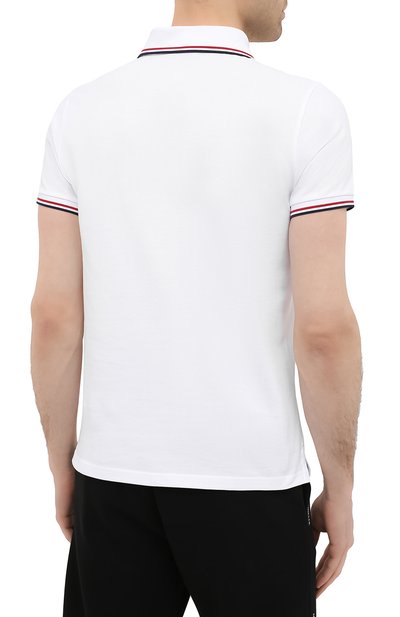 Хлопковое поло MONCLER, арт. G1-091-8A703-00-84556, фото 4