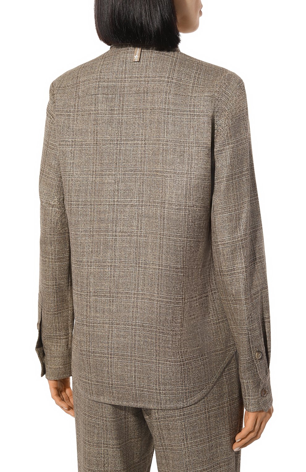 Рубашка из шерсти и вискозы LORENA ANTONIAZZI, арт. A2448CA12A/4653, фото 4