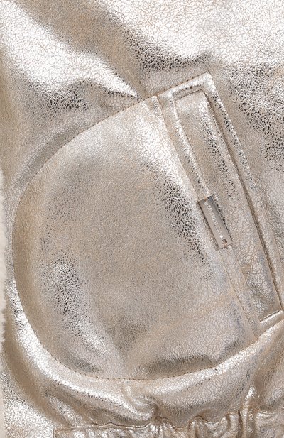 Жилет MONNALISA золотого цвета по цене 23950 руб., арт. 19D103, фото 3 Жилет MONNALISA, арт. 19D103, фото 3