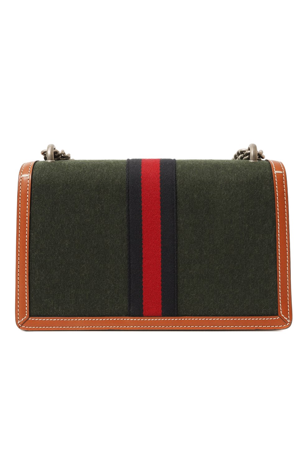 Сумка dionysus small GUCCI темно-зеленого цвета по цене 352800 руб., арт. 400249 HS3KN, фото 6 Сумка dionysus small GUCCI, арт. 400249 HS3KN, фото 6