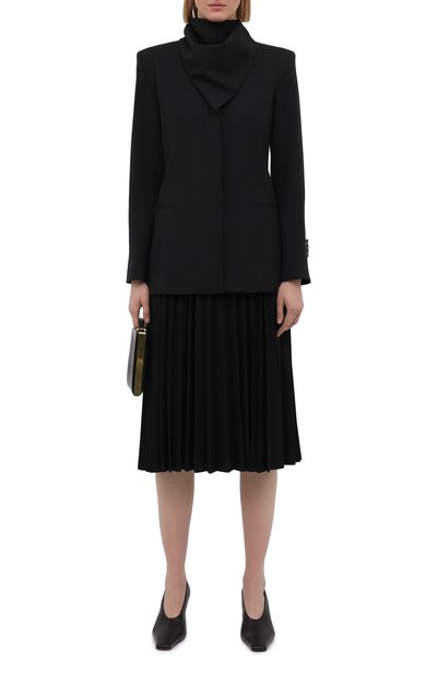 Жакет OFF-WHITE черного цвета по цене 180500 руб., арт. 0WEF073S21FAB001, фото 2 Жакет OFF-WHITE, арт. 0WEF073S21FAB001, фото 2