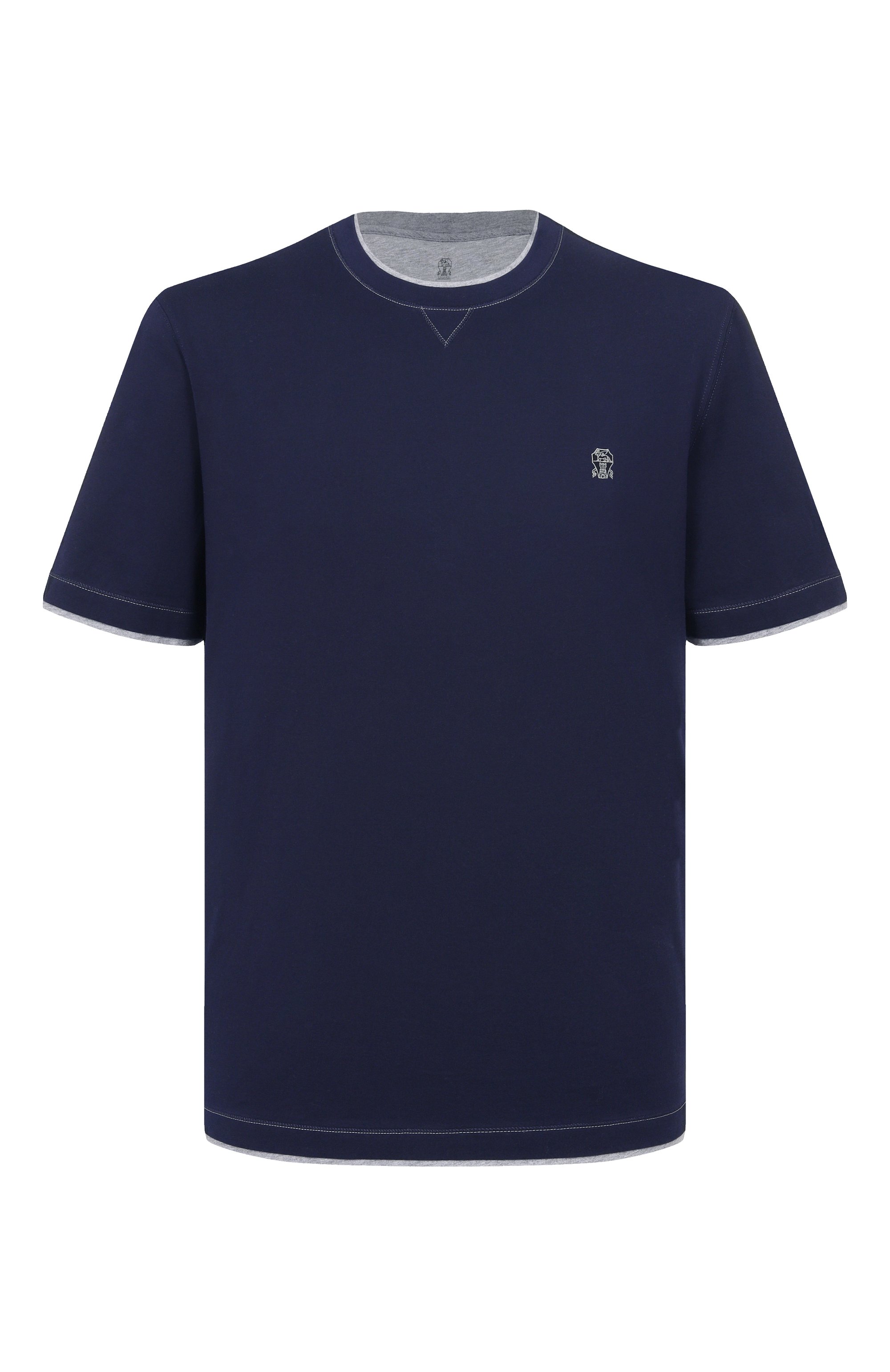 Хлопковая футболка BRUNELLO CUCINELLI, арт. M0B137451G, фото 1