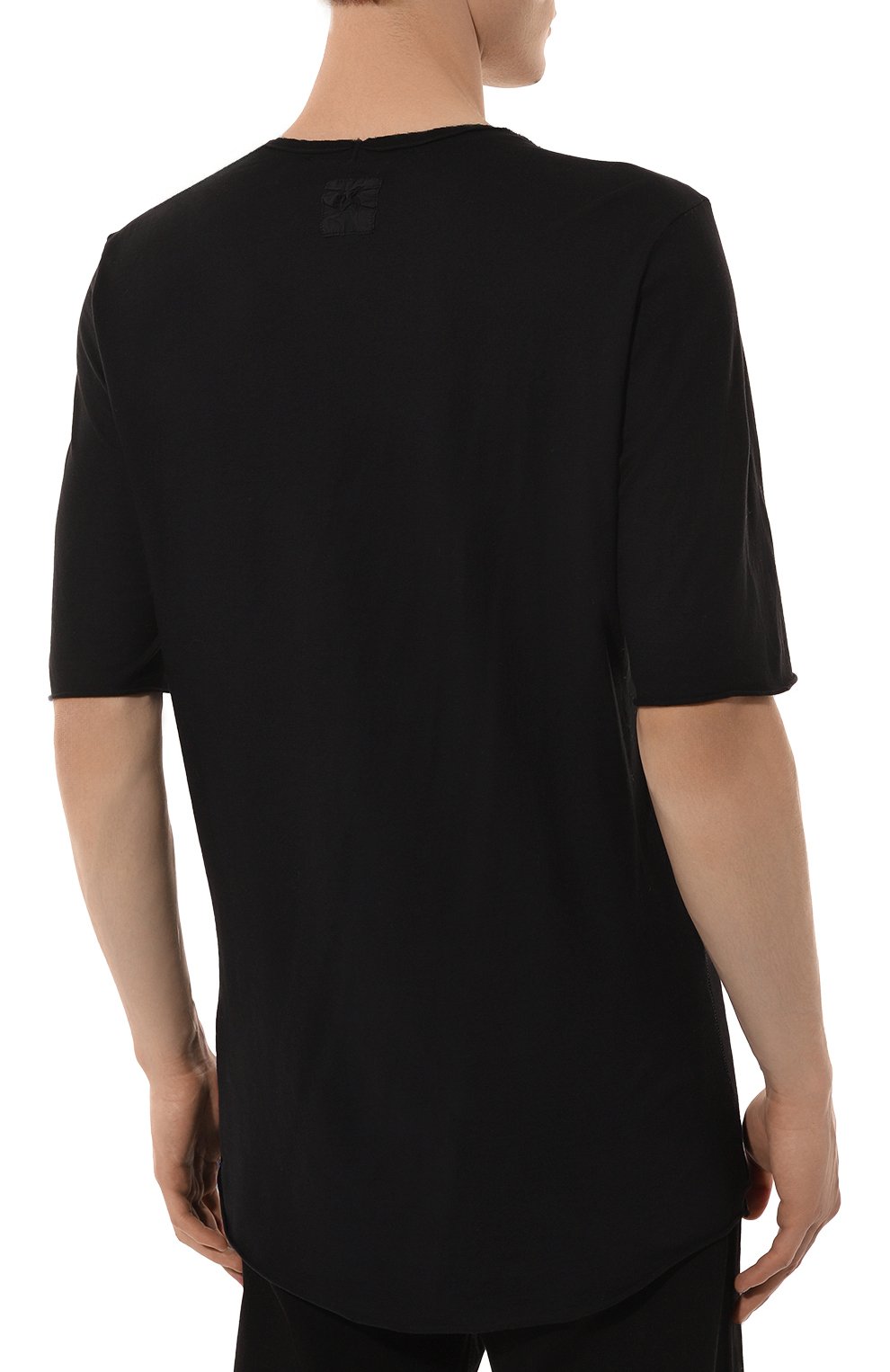 Хлопковая футболка HANNES ROETHER, арт. FA36C0N.215.213/110892, фото 4