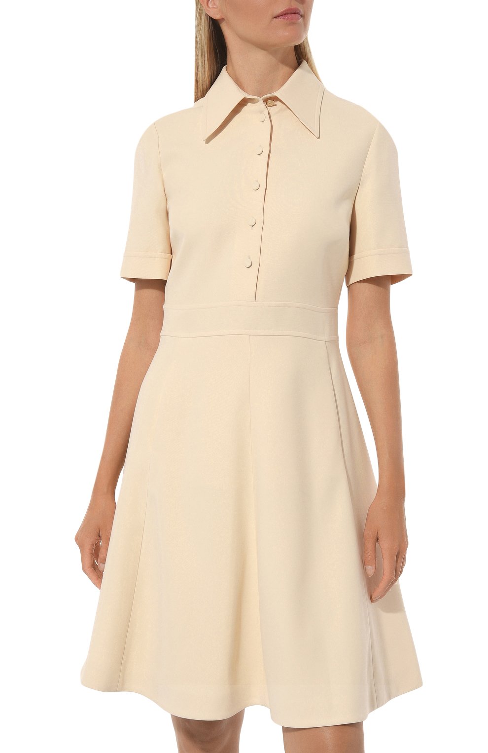 Платье из шелка и шерсти GUCCI, арт. 649568 ZAD88, фото 3