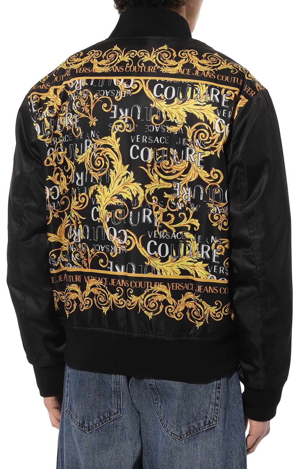Утепленный бомбер VERSACE JEANS COUTURE, арт. 74GASD07/CQS56, фото 4