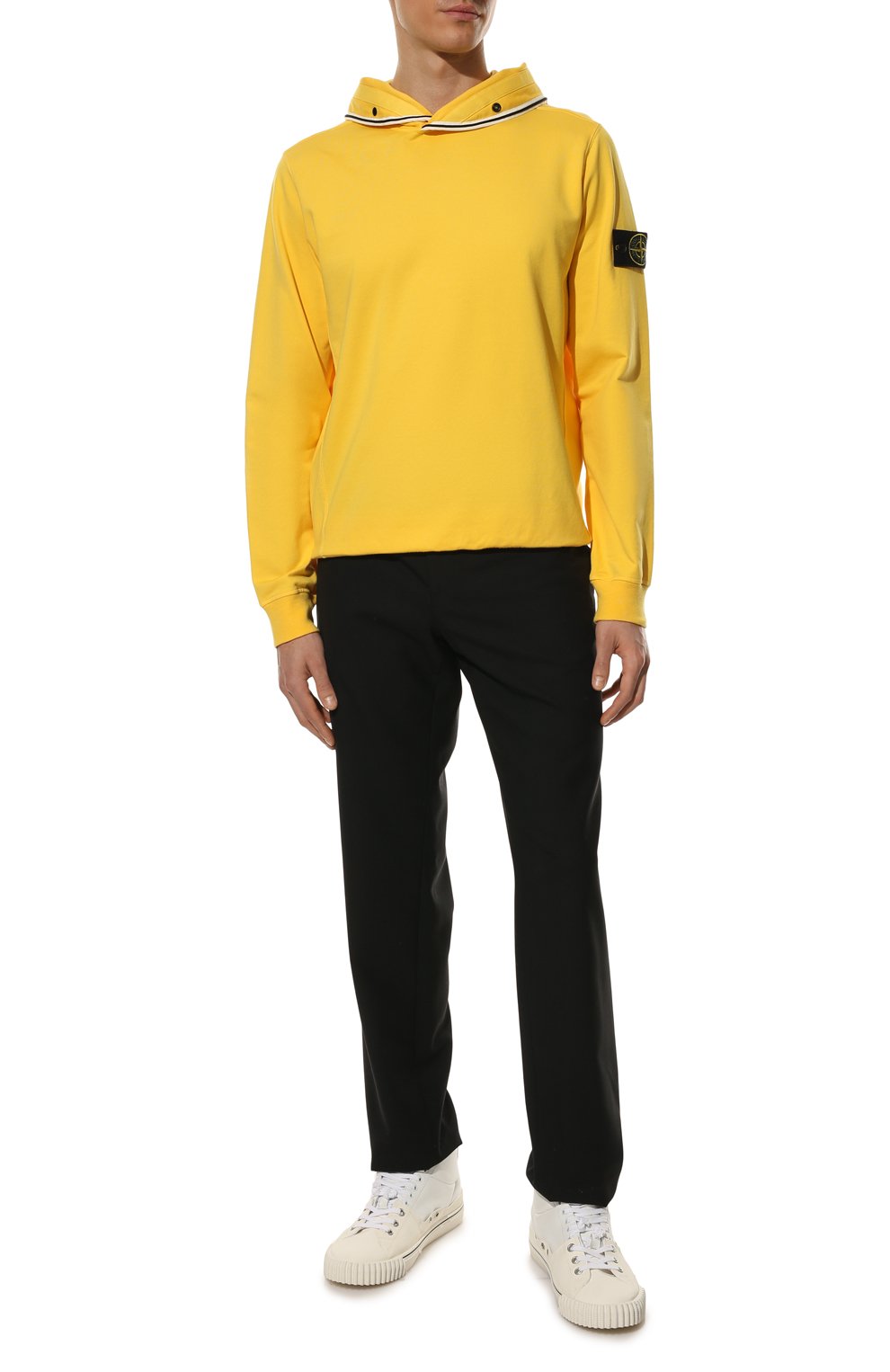 Хлопковое худи STONE ISLAND, арт. 761562852, фото 2