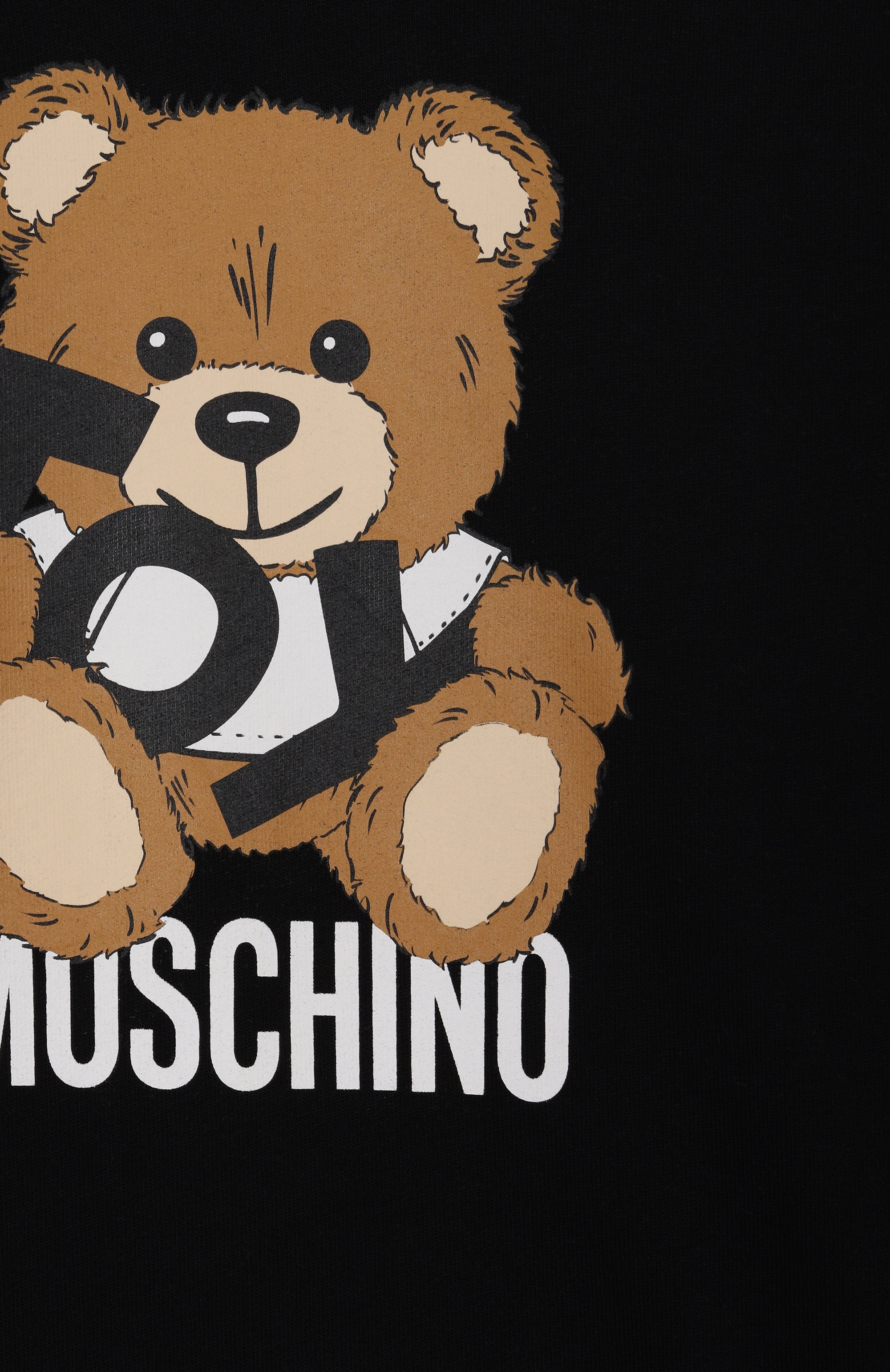 Хлопковый свитшот MOSCHINO, арт. HUF08V/LCA19/4-8, фото 3