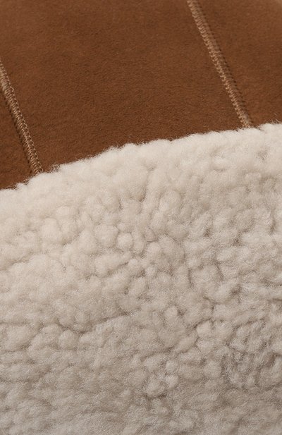 Шапка-ушанка из овчины YVES SALOMON ENFANT светло-коричневого цвета по цене 26150 руб., арт. 25WEA604XXMSCP, фото 3 Шапка-ушанка из овчины YVES SALOMON ENFANT, арт. 25WEA604XXMSCP, фото 3