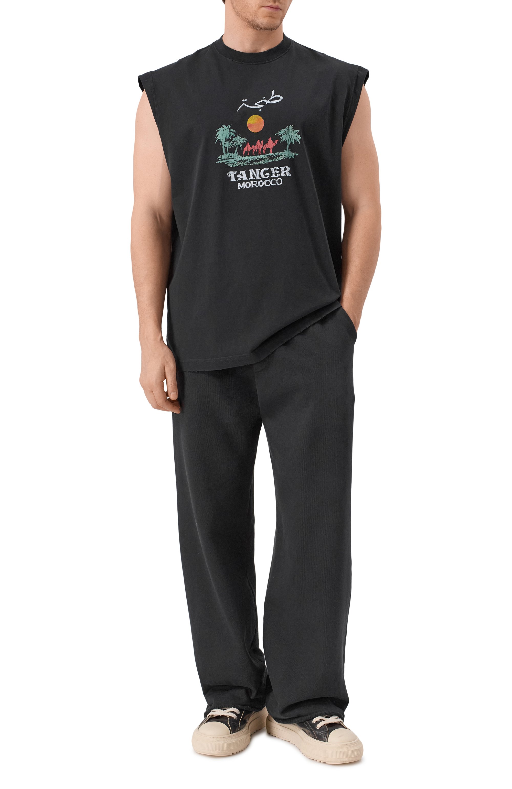 Хлопковая майка VETEMENTS, арт. ME76TR261B/1200 LIGHT JERSEY, фото 2