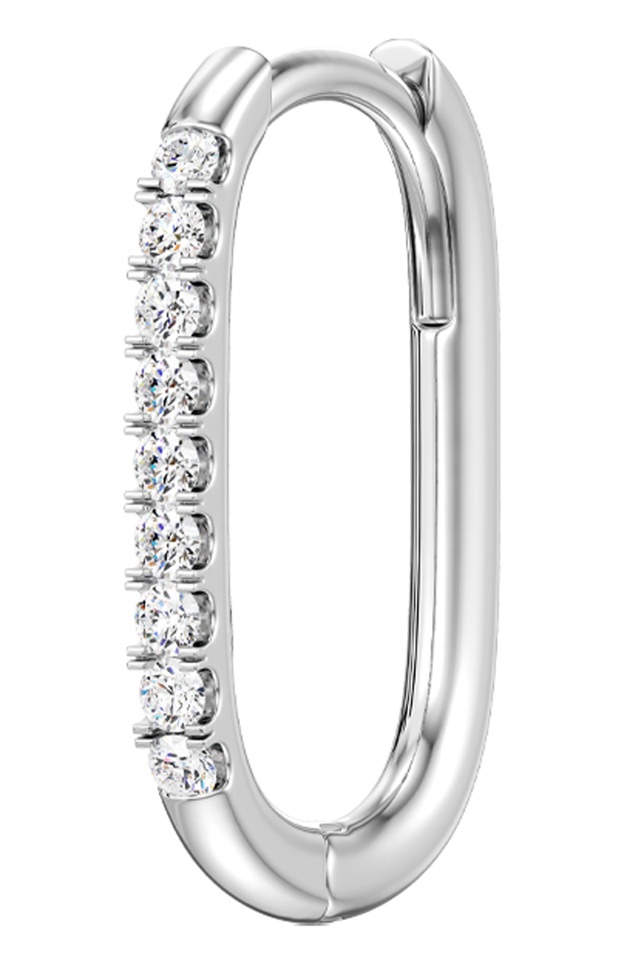 Серьга SERENDIPITY бесцветного цвета по цене 73600 руб., арт. EJE0071W, фото 1 Серьга SERENDIPITY, арт. EJE0071W, фото 1