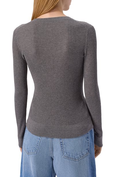 Пуловер из шелка и шерсти MAX MARA STUDIO, арт. MARABU, фото 4