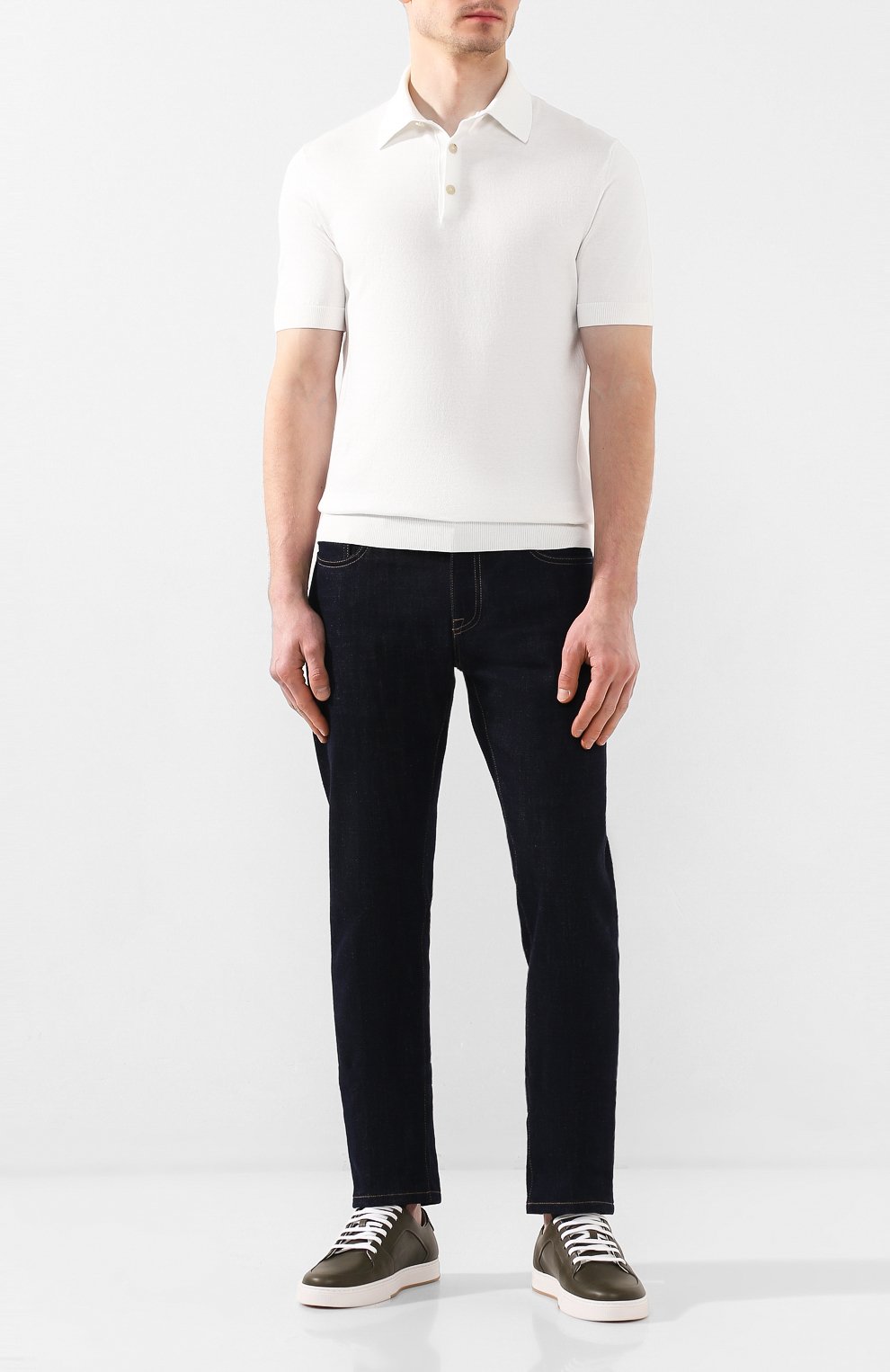 Хлопковое поло ZEGNA, арт. UUC90/C32, фото 2