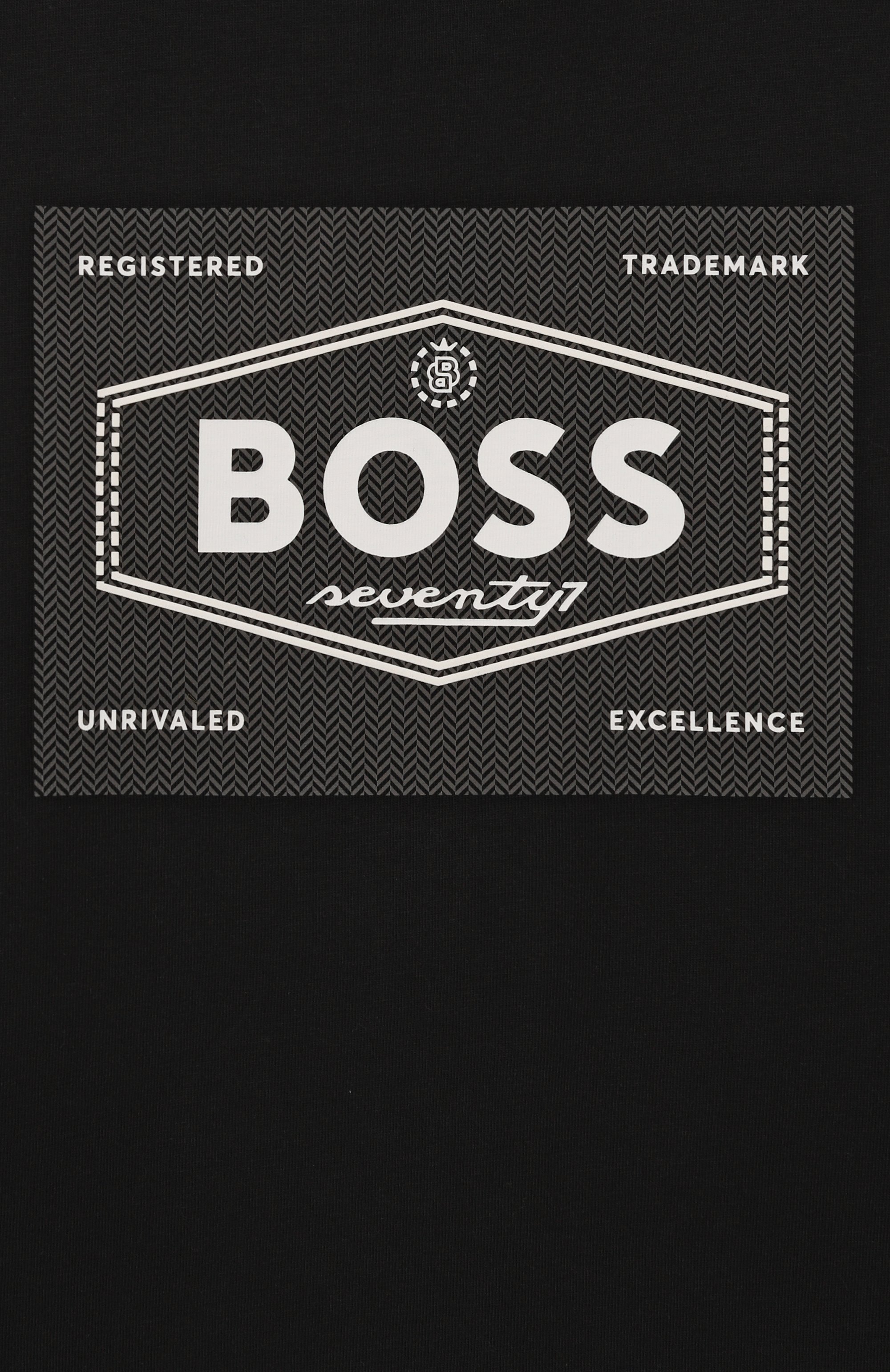 Хлопковый лонгслив BOSS, арт. J51221/6A-12A, фото 3