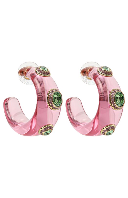 Серьги Dulcis Swarovski 5719112 Розовый  5719112 Фото 3
