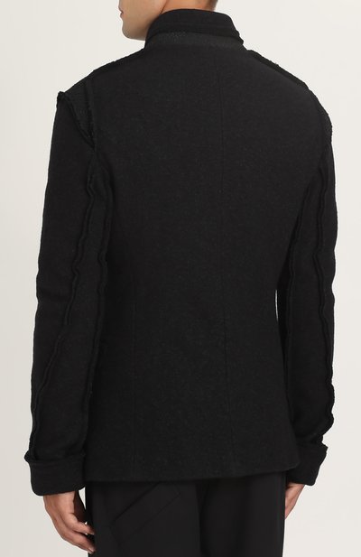 Однобортный пиджак из смеси хлопка и шерсти с воротником-стойкой LOST&FOUND, арт. M21.577.274, фото 4