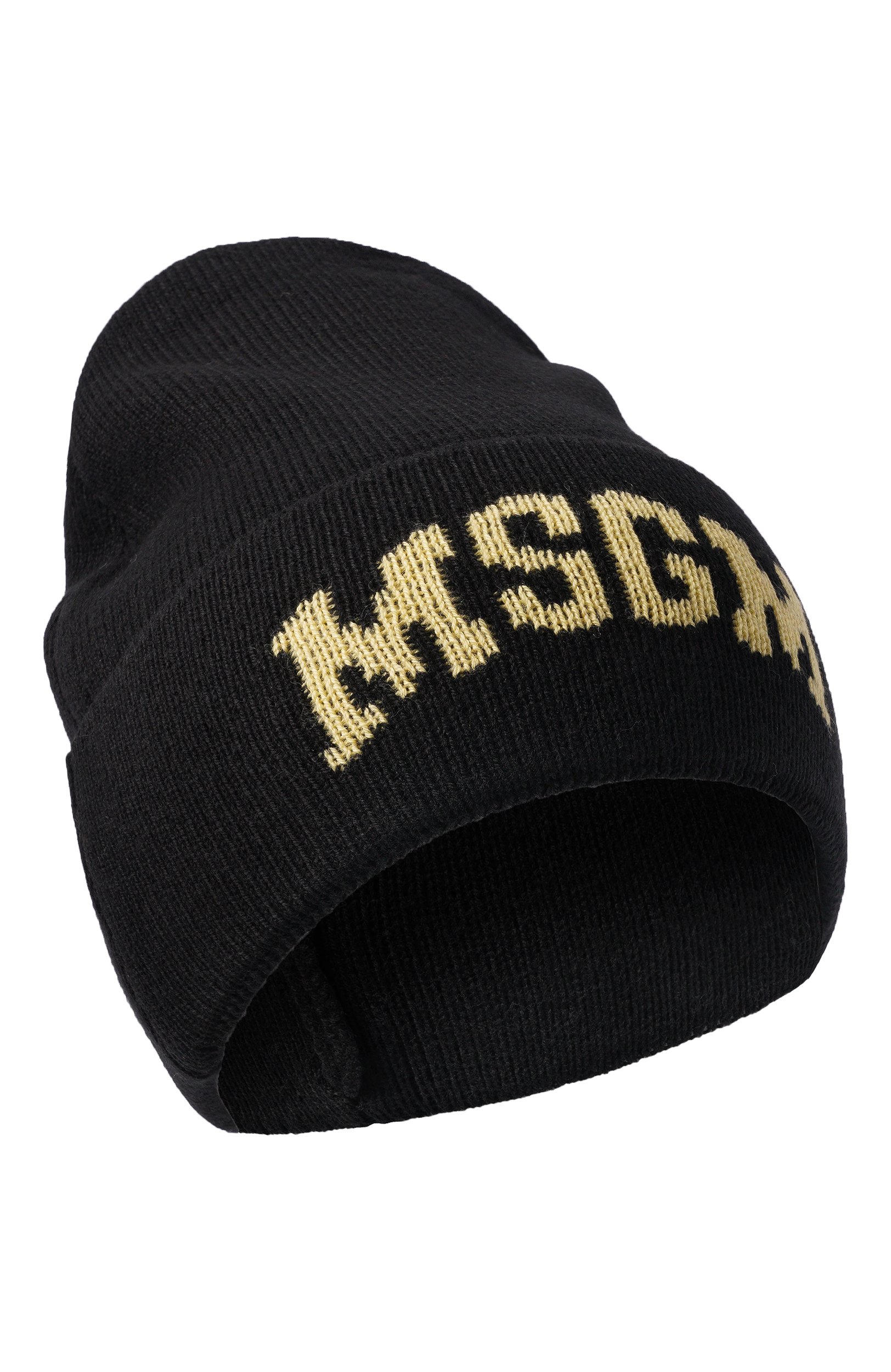 Шапка из хлопка и шерсти MSGM KIDS, арт. F6MSJUHT029, фото 1