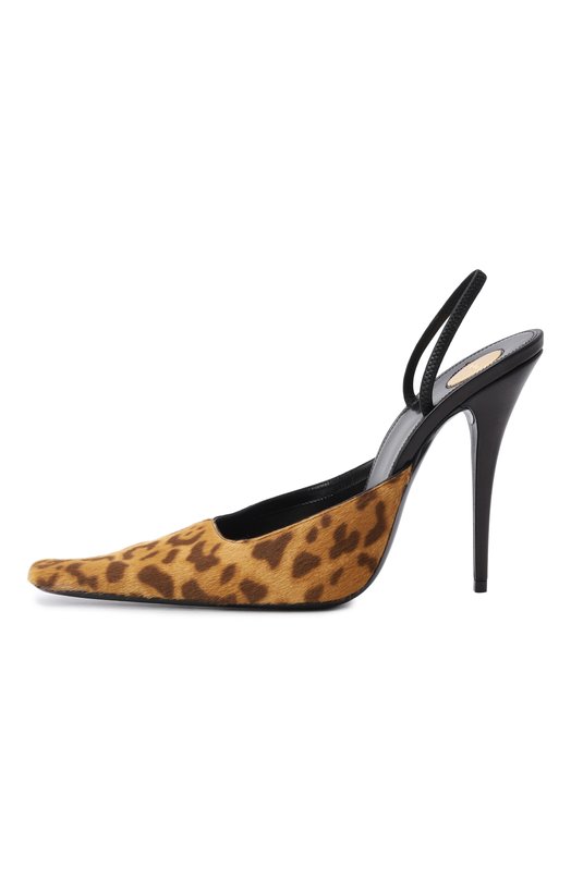 Кожаные туфли Tuileries 110 Saint Laurent 859140/AAF3J Леопардовый  859140/AAF3J Фото 4